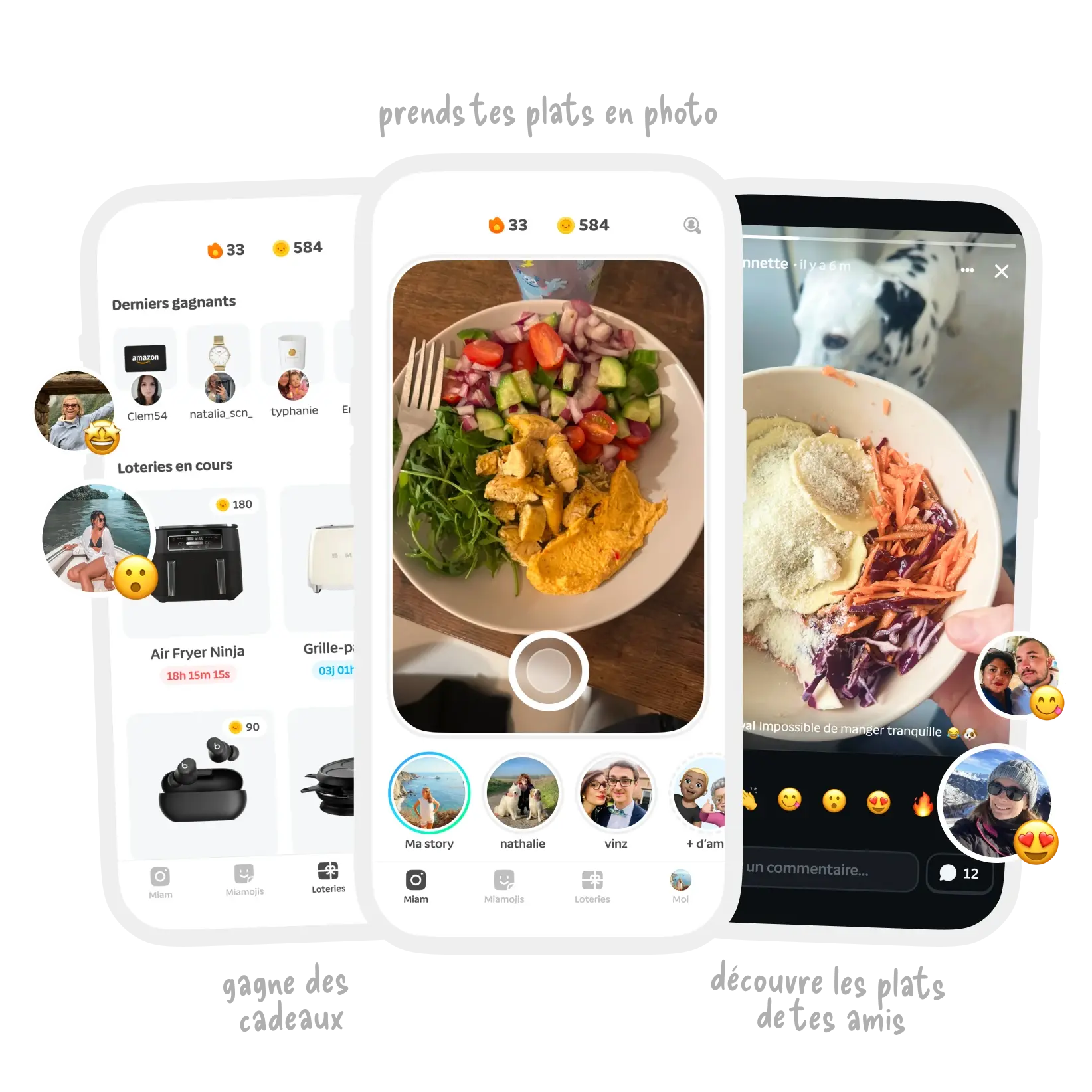 Ecran d'illustration de l'application